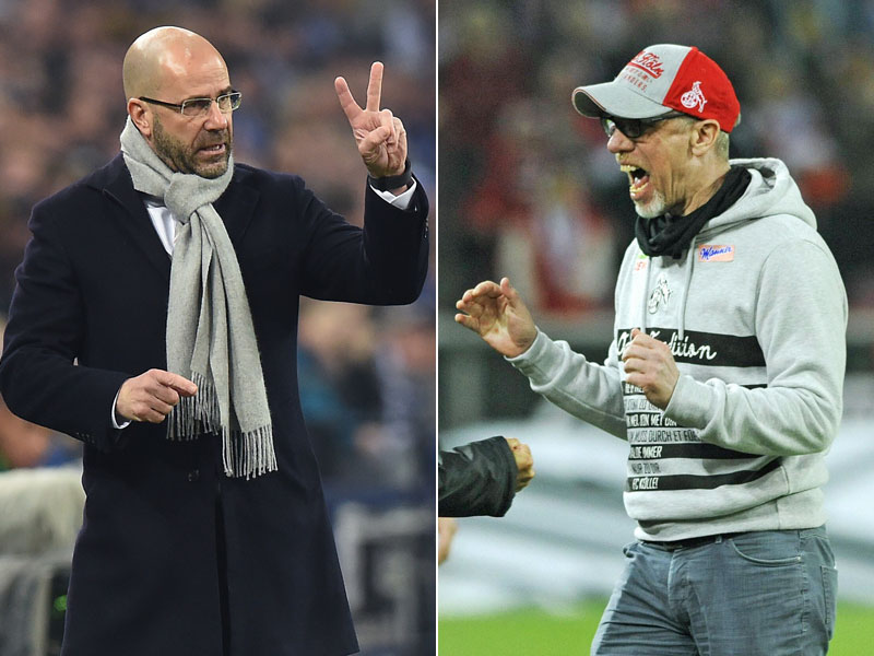 Die Kandidaten bei Borussia Dortmunds Trainersuche: Peter Bosz (l.) und Peter St&#246;ger.