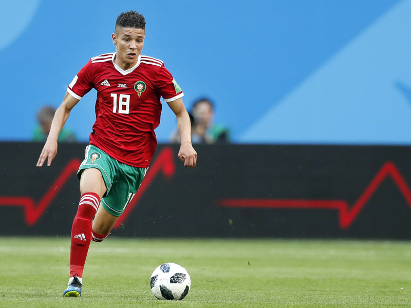 F&#252;r Marokkos Spiel gegen Malawi suspendiert: Schalkes Mittelfeldspieler Amine Harit.
