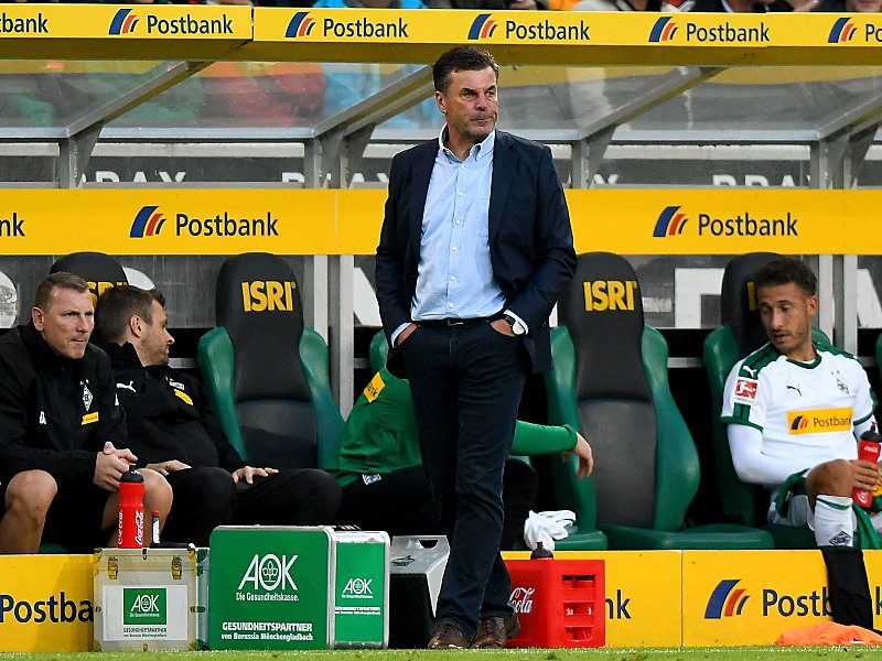 M&#246;chte mehr Spieler auf die Bank setzen: Borussia-Trainer Dieter Hecking. 