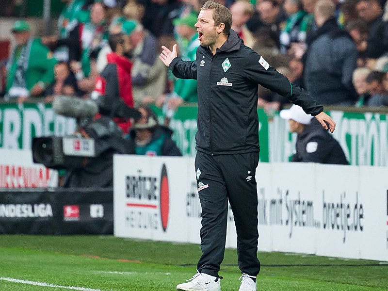 Breite Brust: Bei Werder und Trainer Florian Kohfeldt l&#228;uft&apos;s.