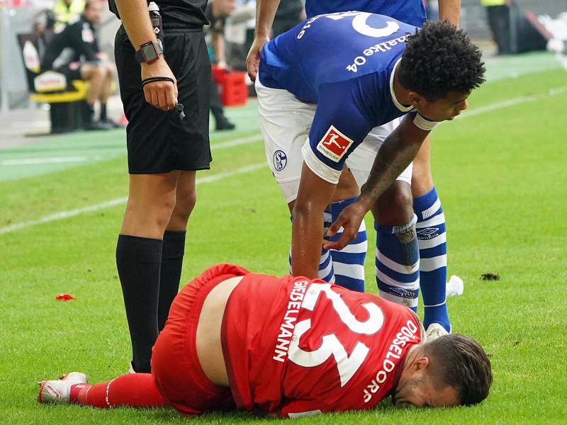 Verletzte sich gegen Schalke: Niko Gie&#223;elmann.