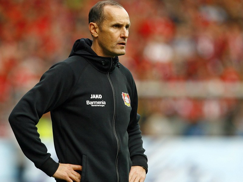 &quot;Es f&#252;r Leon ein Traum ist, f&#252;r sein Heimatland zu spielen&quot;: Leverkusens Trainer Heiko Herrlich. 
