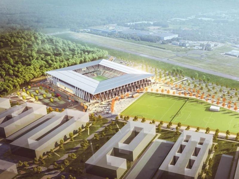 So soll es einmal aussehen: Das neue Stadion des SC Freiburg.