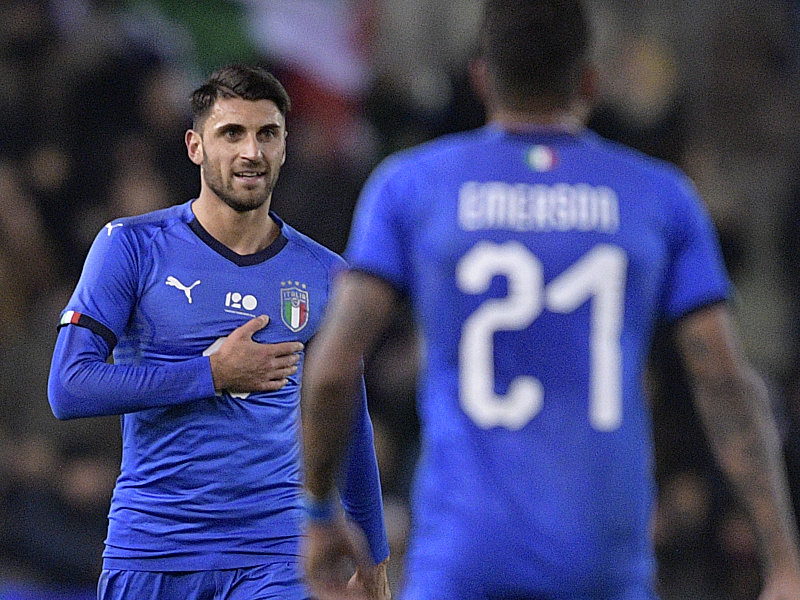 Gelungener Einstand: Vincenzo Grifo gewann mit Italien gegen die USA mit 1:0.