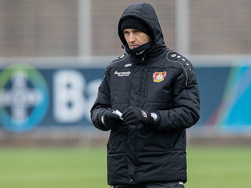 Will drei Punkte gegen Stuttgart eint&#252;ten: Bayer-Coach Heiko Herrlich.
