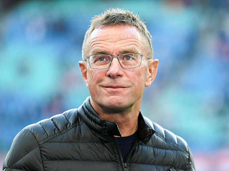 Leipzigs Coach Ralf Rangnick sieht gegen Gladbach &quot;gute Chancen auf drei Punkte&quot;.