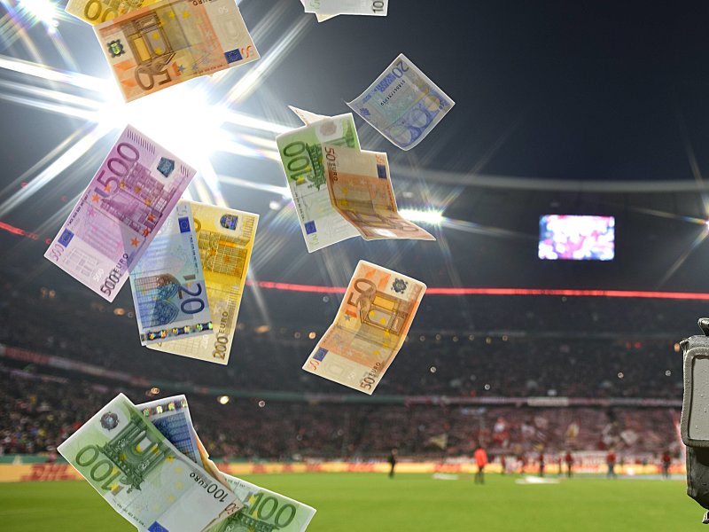 Geldregen: Stiftungen freuen sich &#252;ber Spenden aus der Bundesliga.