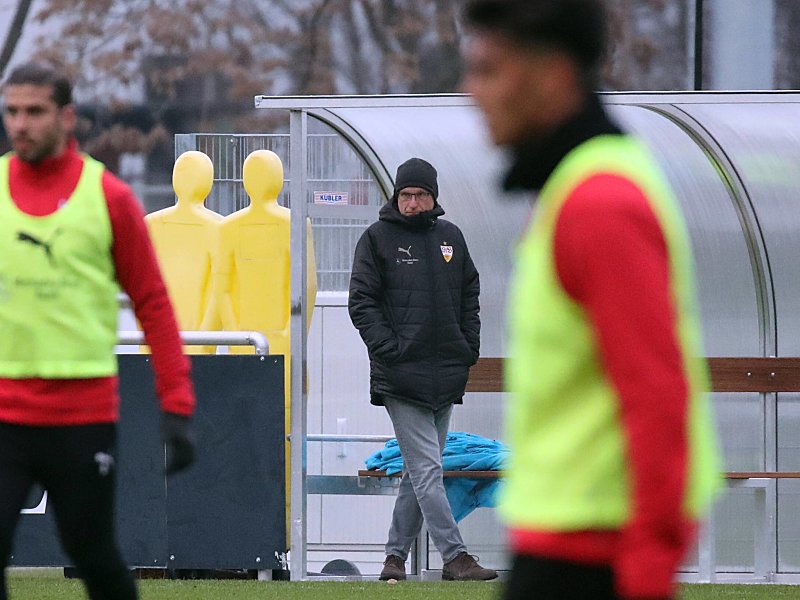 Alles fest im Blick: VfB-Sportvorstand Michael Reschke.