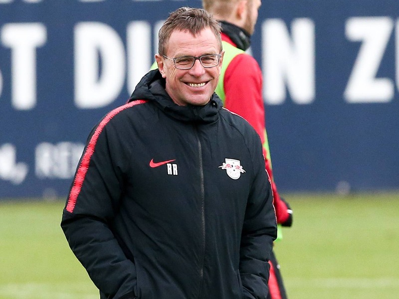 Antwortet indirekt Uli Hoene&#223;: Leipzigs Trainer Ralf Rangnick.