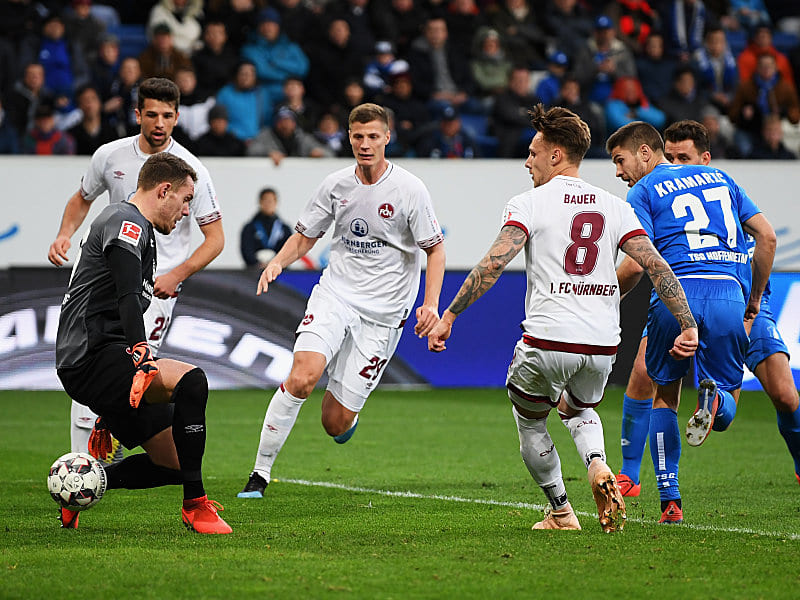 Der zweite Streich: Andrej Kramaric trifft mit der Hacke zum Sieg &#252;ber N&#252;rnberg.