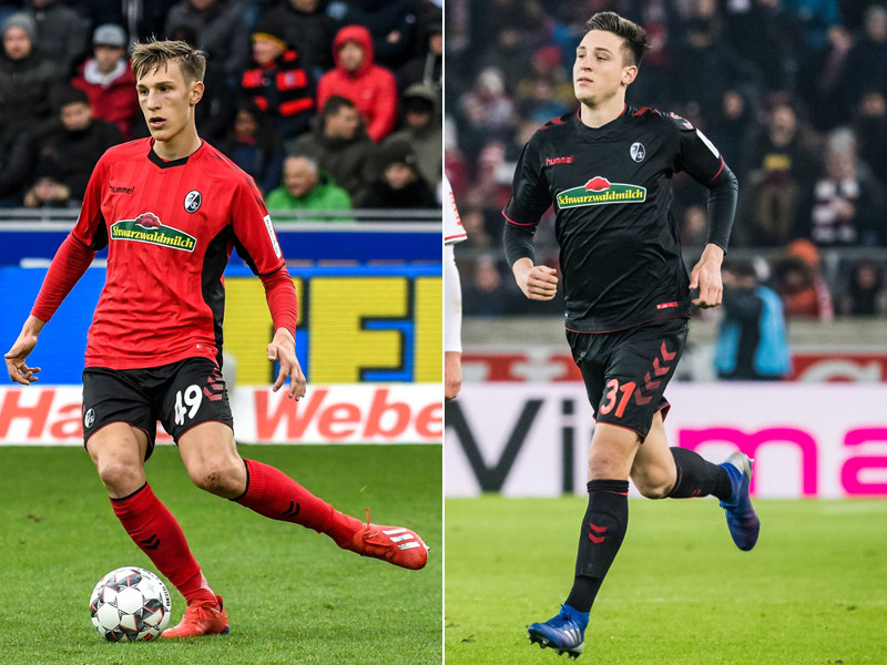 Gefragter denn je: Nico (li.) und Keven Schlotterbeck k&#246;nnten in Gladbach erstmals gemeinsam in der Bundesliga auflaufen.