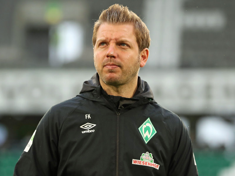 Wurde f&#252;r seine sehr gute Arbeit ausgezeichnet: Bremens Trainer Florian Kohfeldt. 