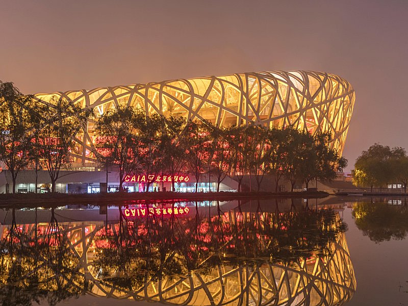 Im Olympiastadion von Peking soll der FC Bayern auf Chinas Nationalmannschaft treffen.