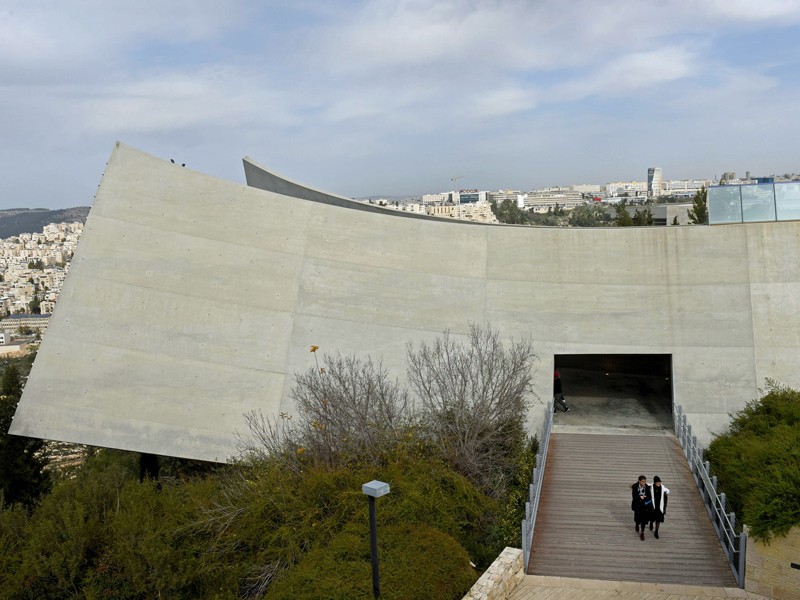 Ort des Gedenkens an die Opfer des Holocaust: Yad Vashem in Jerusalem.