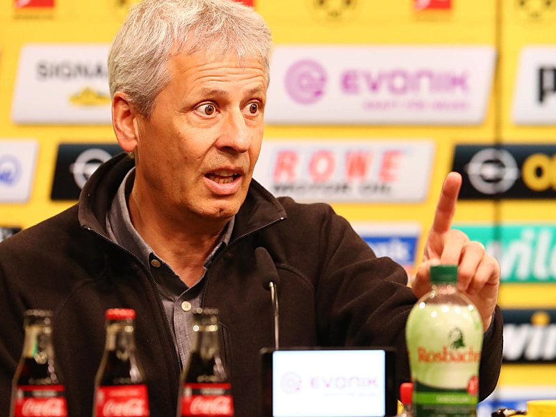 Fordert einen Sieg in Bremen: BVB-Coach Lucien Favre.
