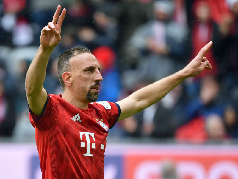 "Das w&#228;re historisch": Franck Ribery will den FC Bayern mit dem neunten Meistertitel verlassen. 