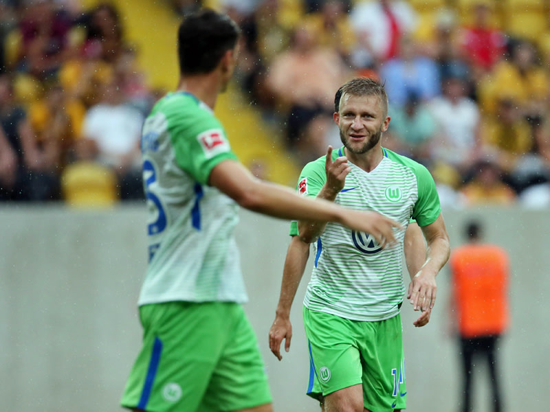 Er besorgte nach einer halben Stunde das 3:2 f&#252;r den VfL: Wolfsburgs Jakub Blaszczykowski.