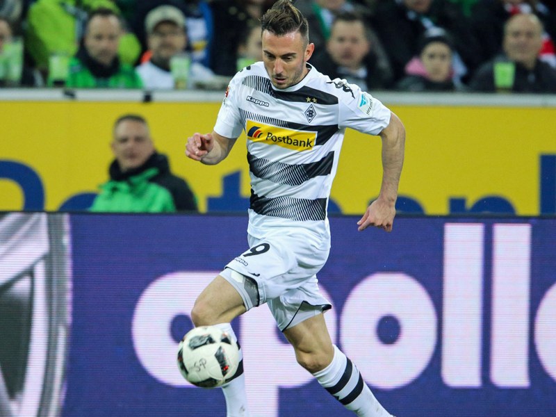 Traf bei Gladbachs Sieg doppelt: Josip Drmic. 