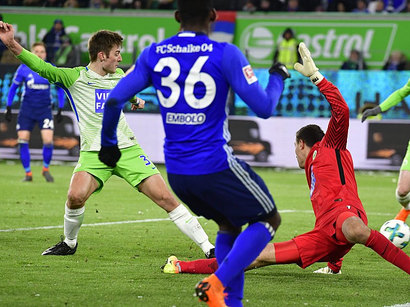 Ungl&#252;cksrabe Robin Knoche: Aufgrund eines Eigentores verlor Wolfsburg gegen Schalke.