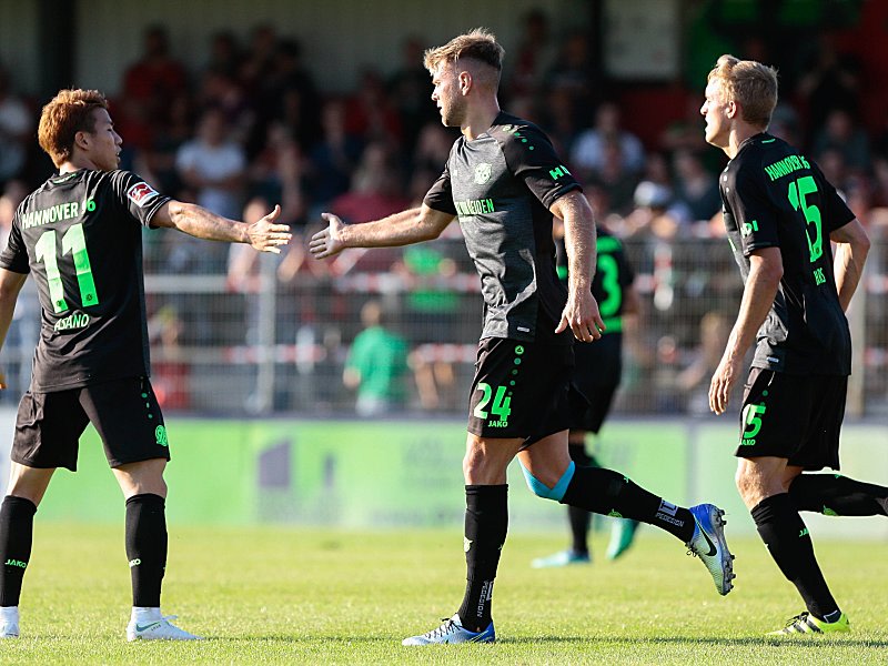 Erneuter deutlicher Erfolg: Hannover 96 gewinnt in Havelse 4:0.