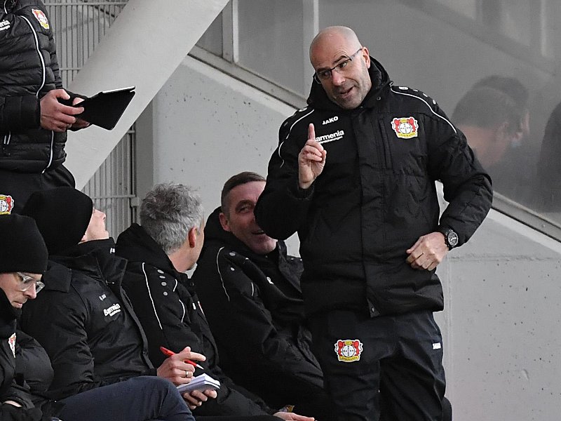 Hat ein 4:0 gesehen - und gute Ans&#228;tze: Bayer Leverkusens neuer Trainer Peter Bosz.