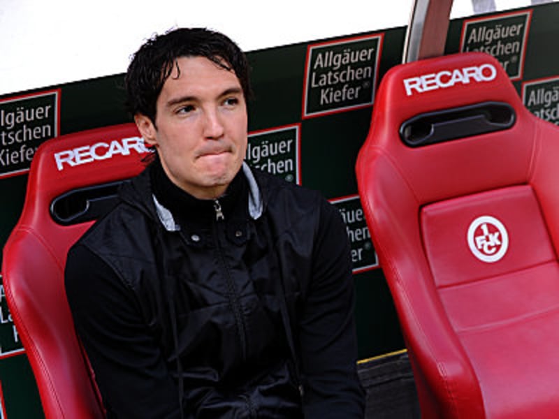 Nach einer Fußprellung im Training nur Zuschauer: Torjäger Lakic.