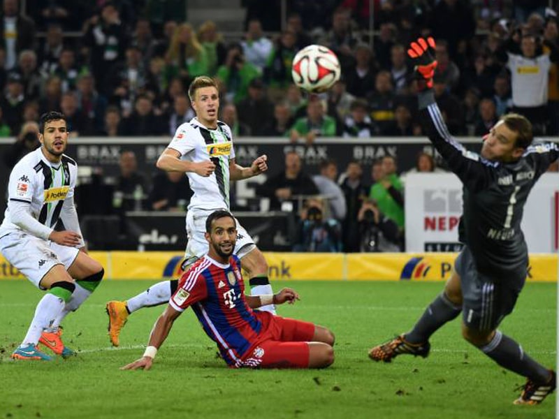 Gewohnt (reflex-)starker R&#252;ckhalt: Bayerns Manuel Neuer hielt den FC Bayern mit seinen Paraden im Spiel.