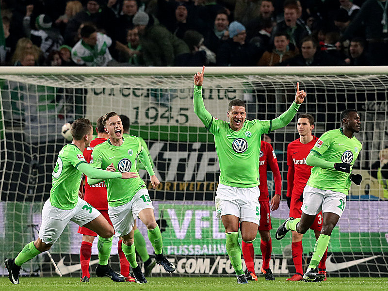 Der Mann, der Wolfsburg mit seinem Tor drei Punkte einbrachte: Verteidiger Jeffrey Bruma.