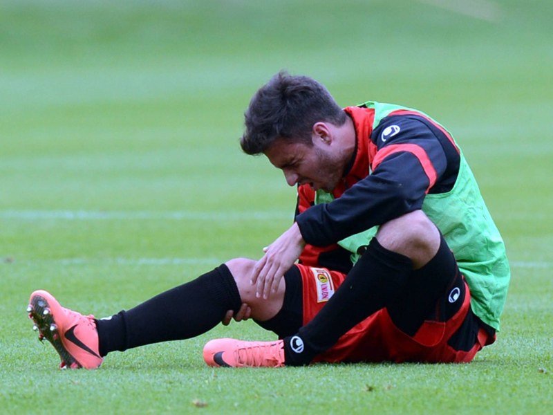 Union Berlins Felipe Gallegos zog sich im Training einen Muskelfaserriss zu und f&#228;llt aus.