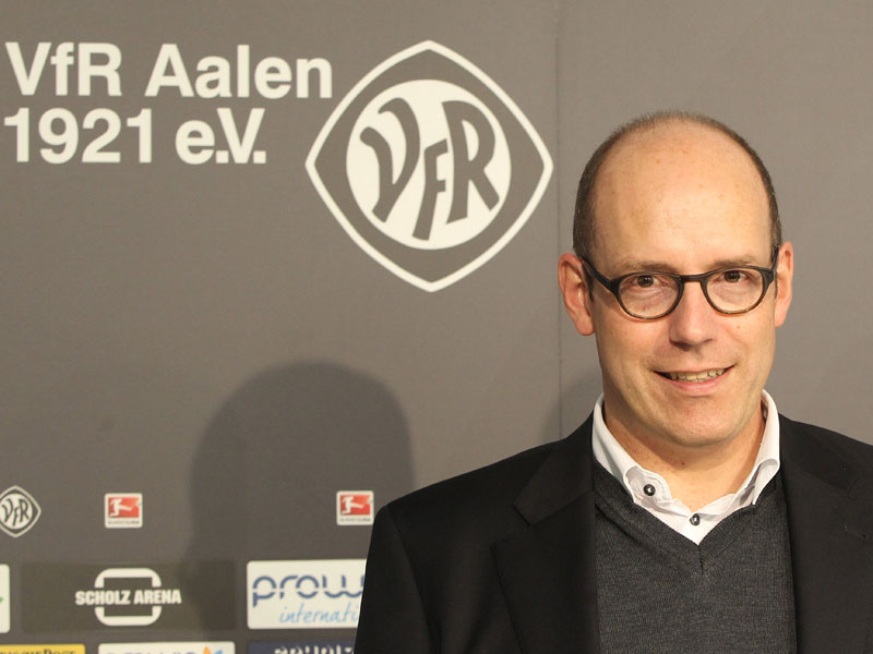 J&#246;rn P. Makko ist neuer Vorsitzender des Aufsichtsrats beim VfR Aalen.