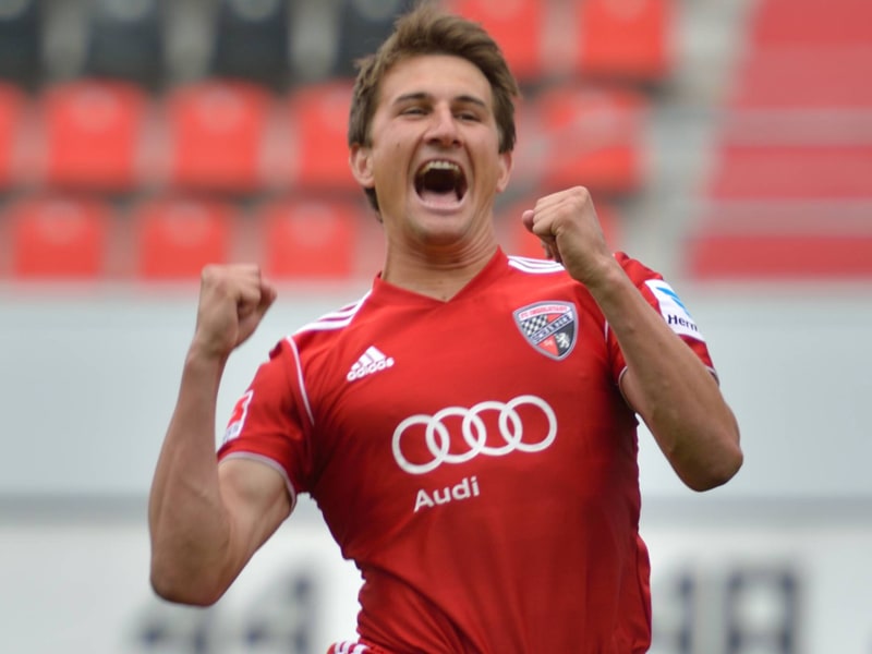 &quot;Local Player&quot; Andreas Buchner jubelt auch in den n&#228;chsten zwei Jahren f&#252;r den FC Ingolstadt.