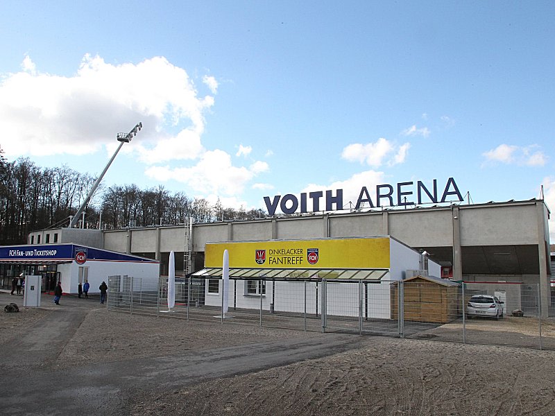 Das Stadion des 1. FC Heidenheim tr&#228;gt seit vier Jahren den Namen des Sponsors.