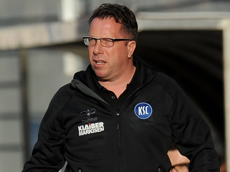Will die Pleite in Aue gegen Darmstadt wieder geradebiegen: KSC-Coach Markus Kauczinski.