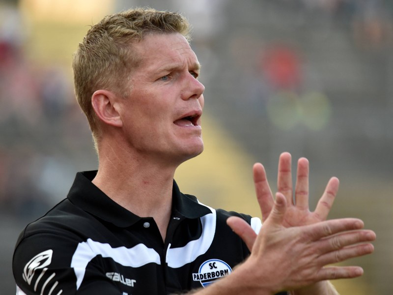 &quot;Attraktiven, offensiven Fu&#223;ball&quot;: Trainer Markus Gellhaus hat mit Paderborn viel vor.