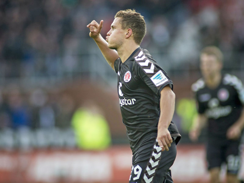 Bescherte St. Pauli gegen Heidenheim den f&#252;nften Saisonsieg: Mittelfeldspieler Sebastian Maier.