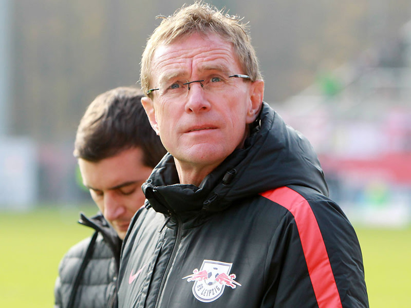 Mit RB auf einem guten Weg: Leipzigs Trainer Ralf Rangnick.