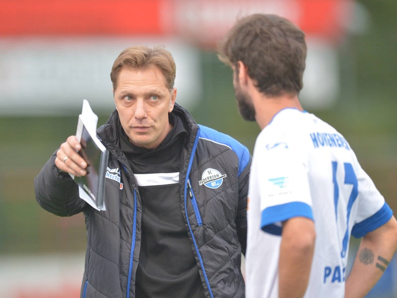 &#220;bernimmt als neuer Cheftrainer die Geschicke in Paderborn: Ren&#233; M&#252;ller.
