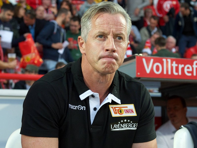 Noch kein Sieg: Union-Trainer Jens Keller.