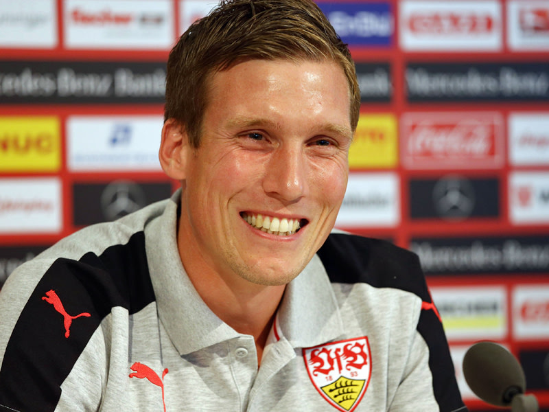 Meisterte seine erste Pressekonferenz beim VfB mit Bravour: Hannes Wolf.