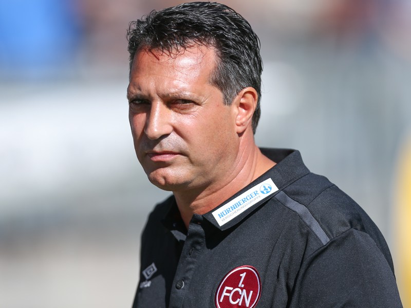 Peilt gegen Union den zweiten Sieg an: FCN-Coach Alois Schwartz.
