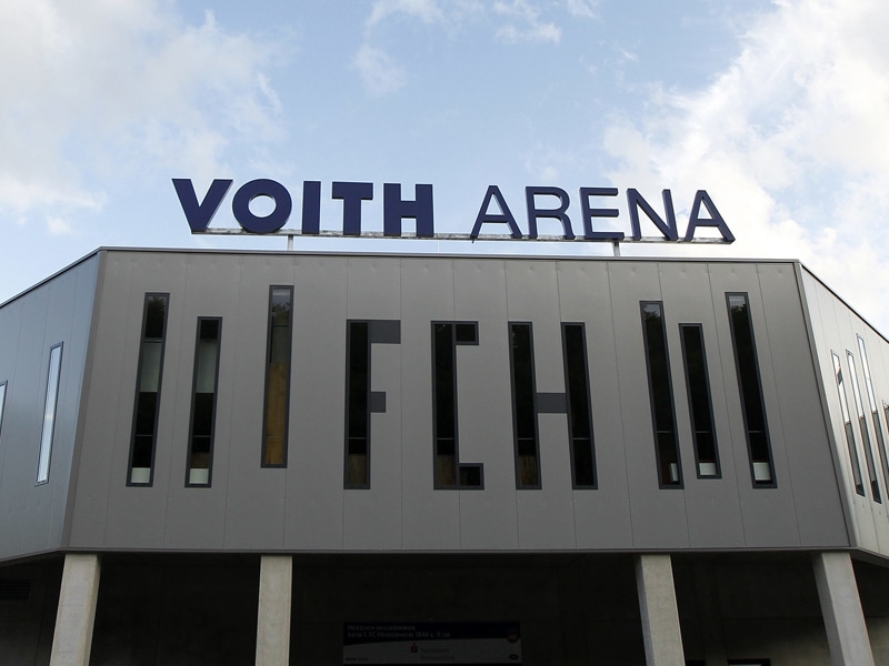Bleibt zun&#228;chst im Besitz der Stadt: Die Voith-Arena in Heidenheim. 
