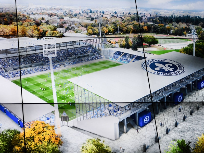 So soll das Stadion in Darmstadt nach dem Umbau aussehen.
