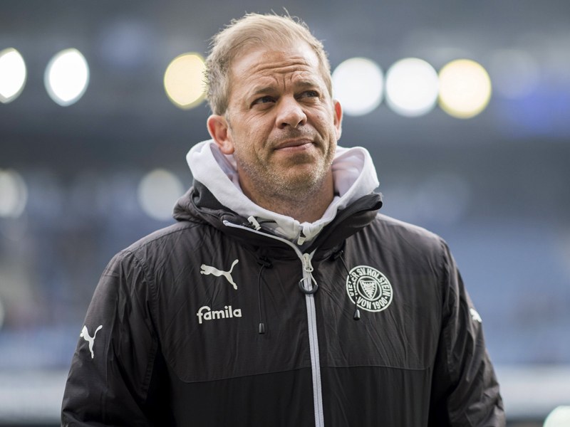 Will sich nicht auf dem Erreichten ausruhen: Kiels Coach Markus Anfang. 