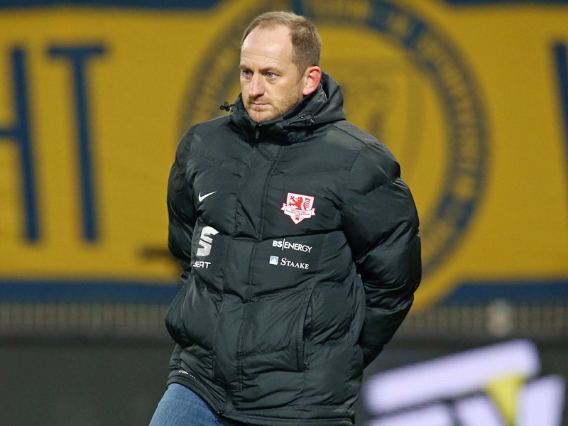 &quot;Die Gegentore haben genervt&quot;: Braunschweigs Trainer Torsten Lieberknecht war bedient. 