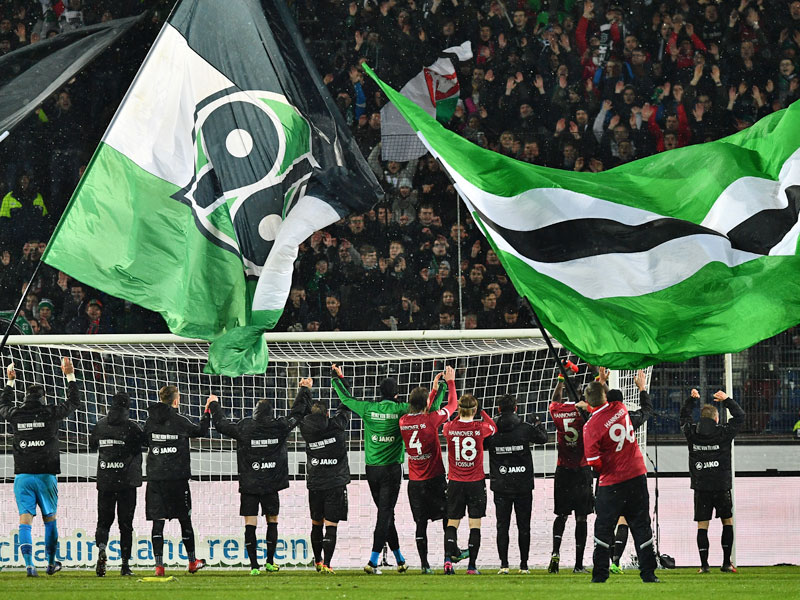 Erster: Mit dem 1:0 gegen Kaiserslautern erklomm Hannover die Tabellenspitze.
