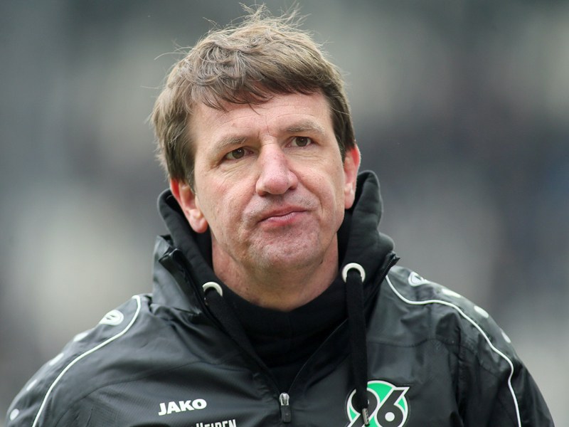 Beurlaubt: Daniel Stendel ist nicht mehr Trainer von Hannover 96.