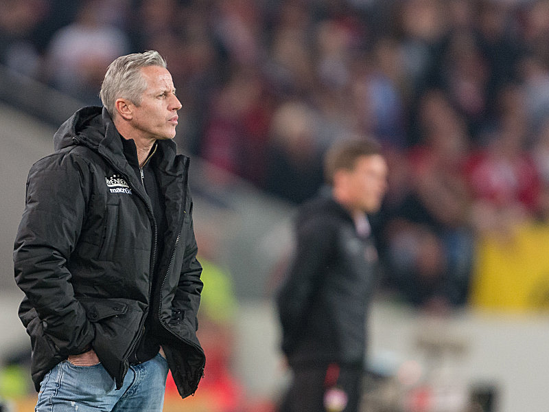 Ging selbstkritisch mit dem 1:3 beim VfB um: Unions Coach Jens Keller.