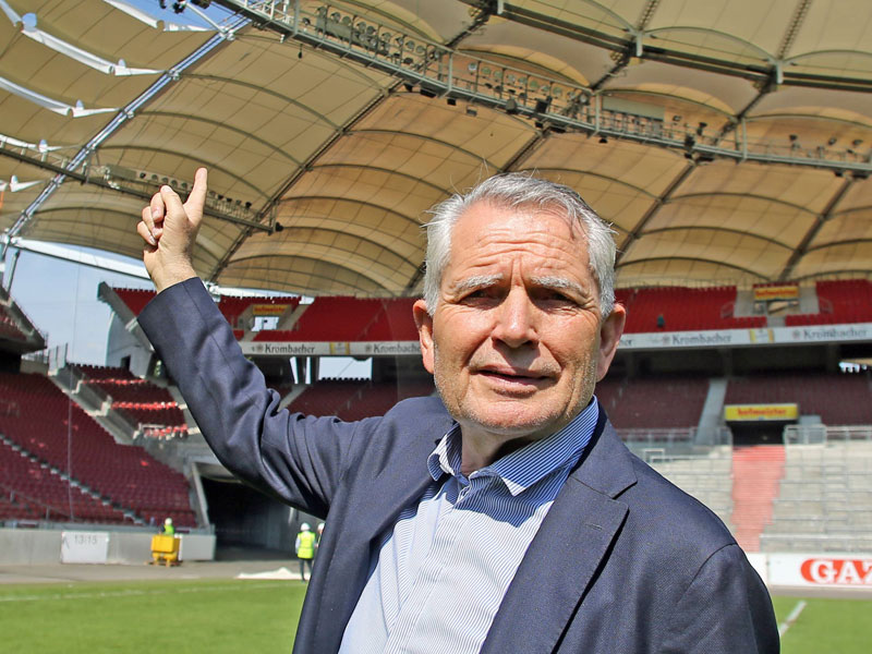 Will sich einen Personaletat von 100 Millionen Euro leisten: VfB-Pr&#228;sident Wolfgang Dietrich.