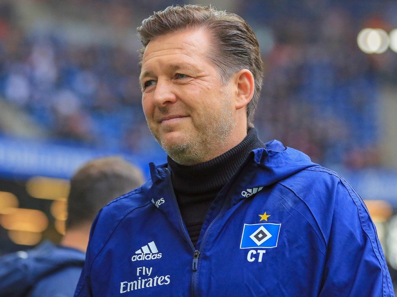 Bedankte sich beim Hamburger SV: Ex-Coach Christian Titz. 