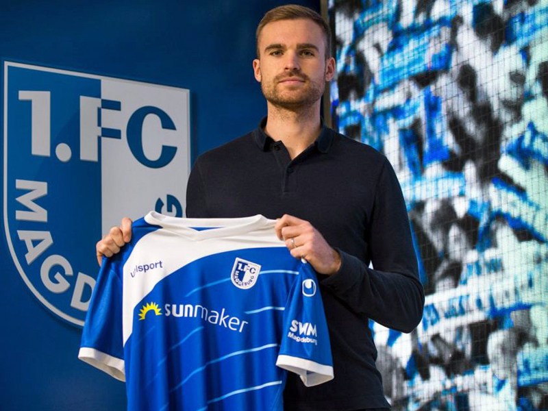 Wieder in Blau und Wei&#223;: Jan Kirchhoff wechselt nach Magdeburg.